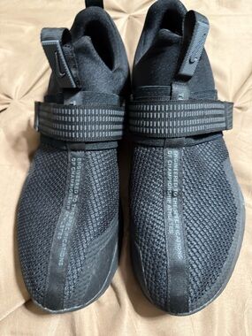 Nike Black Slip-On Knit Sneakers with Subtle Logo